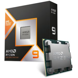 AMD - Ryzen 9 9950X3D 16-Core - 32-Thread 4.3 GHz (5.7 GHz Max Boost) Socket AM5 Unlocked Desktop Processor - Black