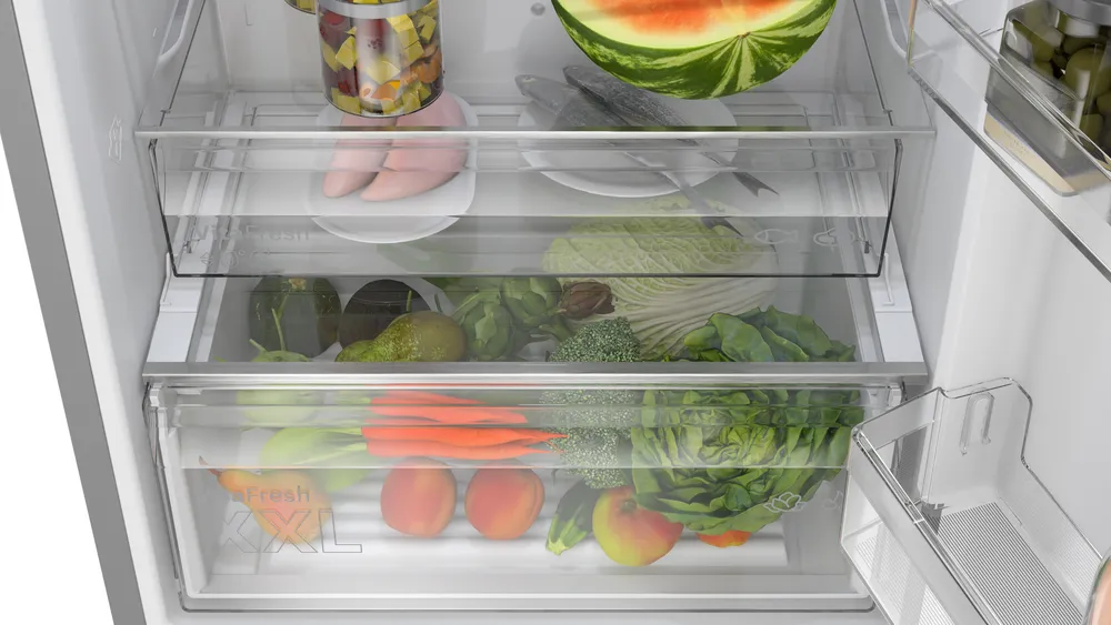 BOSCH Series 4 KGN492LDFG 70/30 Fridge Freezer - Inox-look - Image 4