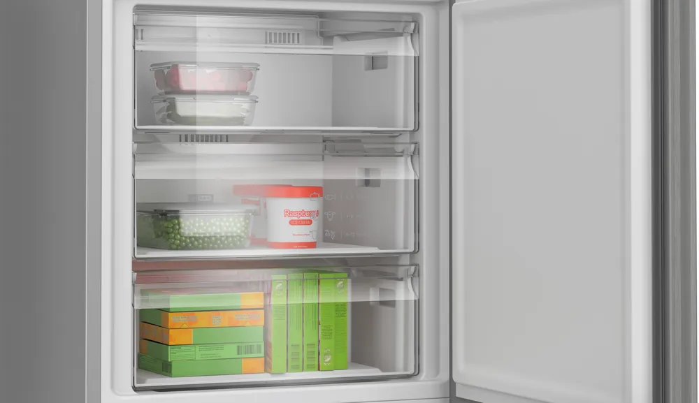 BOSCH Series 4 KGN492LDFG 70/30 Fridge Freezer - Inox-look - Image 5