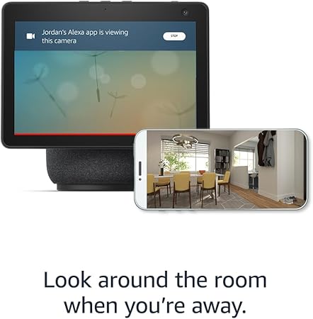All-new Echo Show 10 (3rd Gen) HD smart display with motion and Alexa Charcoal - Image 2