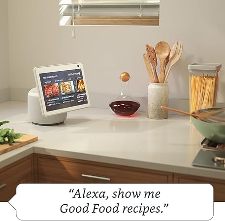 All-new Echo Show 10 (3rd Gen) HD smart display with motion and Alexa Charcoal - Image 5