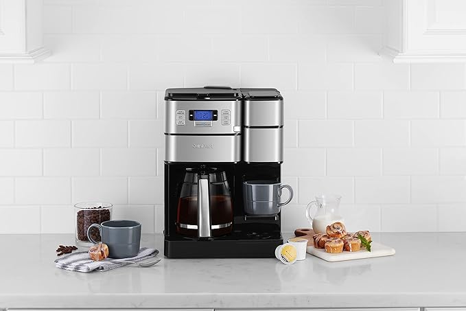 Cuisinart Coffee Center Grind & Brew Plus 12-Cup Coffee Maker - Silver - Image 3