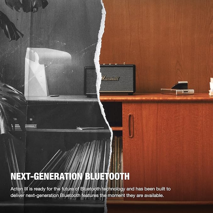 Marshall Acton III Bluetooth Speaker - Black - Image 4