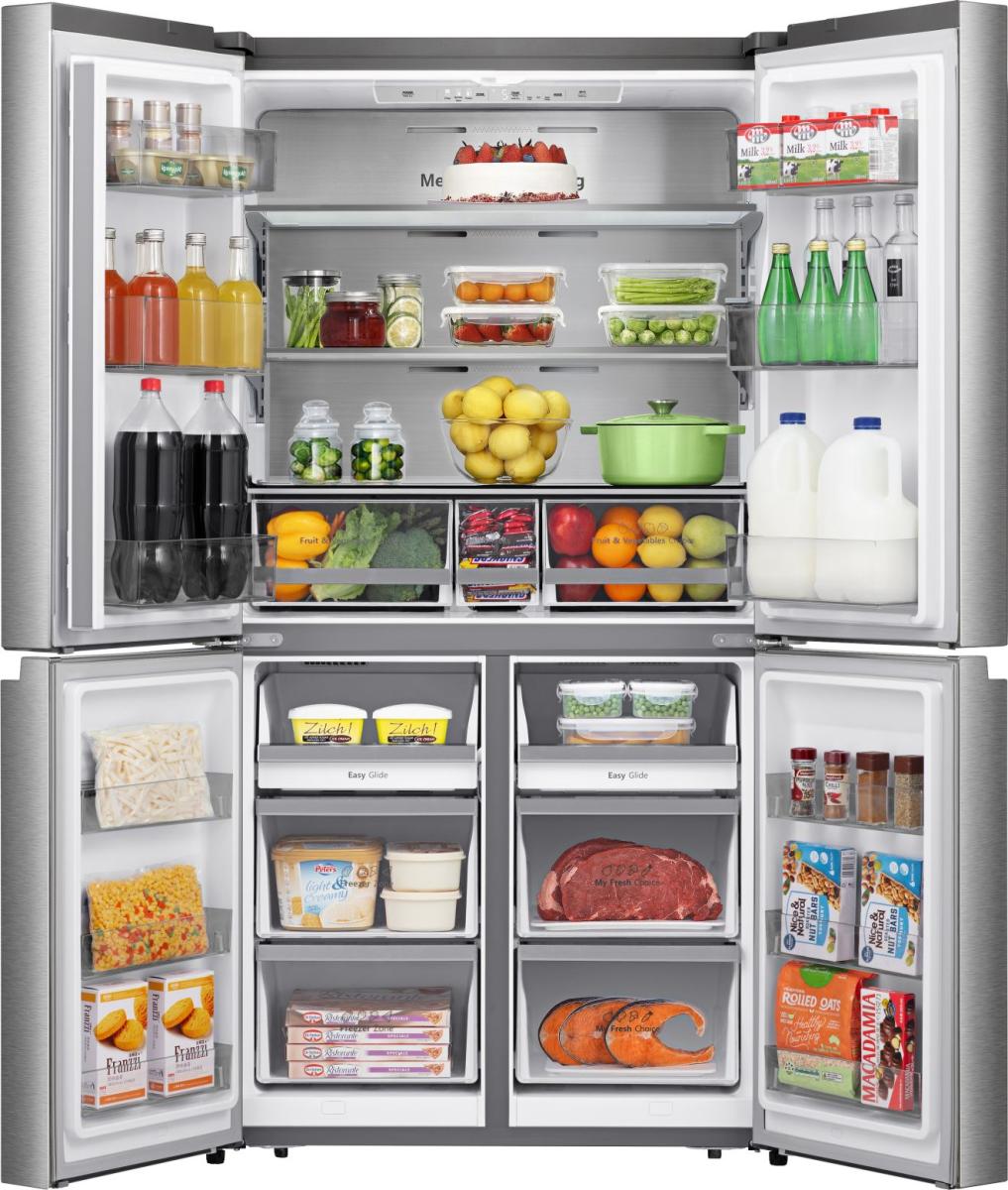 HISENSE PureFlat RQ758N4SASE Smart Fridge Freezer - Stainless Steel - Image 8
