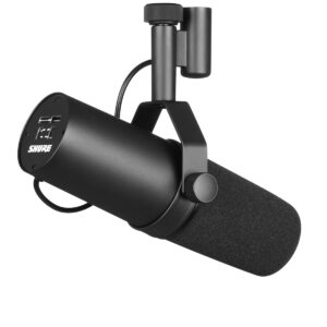 Shure SM7B Vocal Dynamic Microphone – Black
