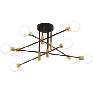 Sputnik Chandelier E26 Pendant Lighting Chandeliers Ceiling Light Fixture for Home Lighting Decor