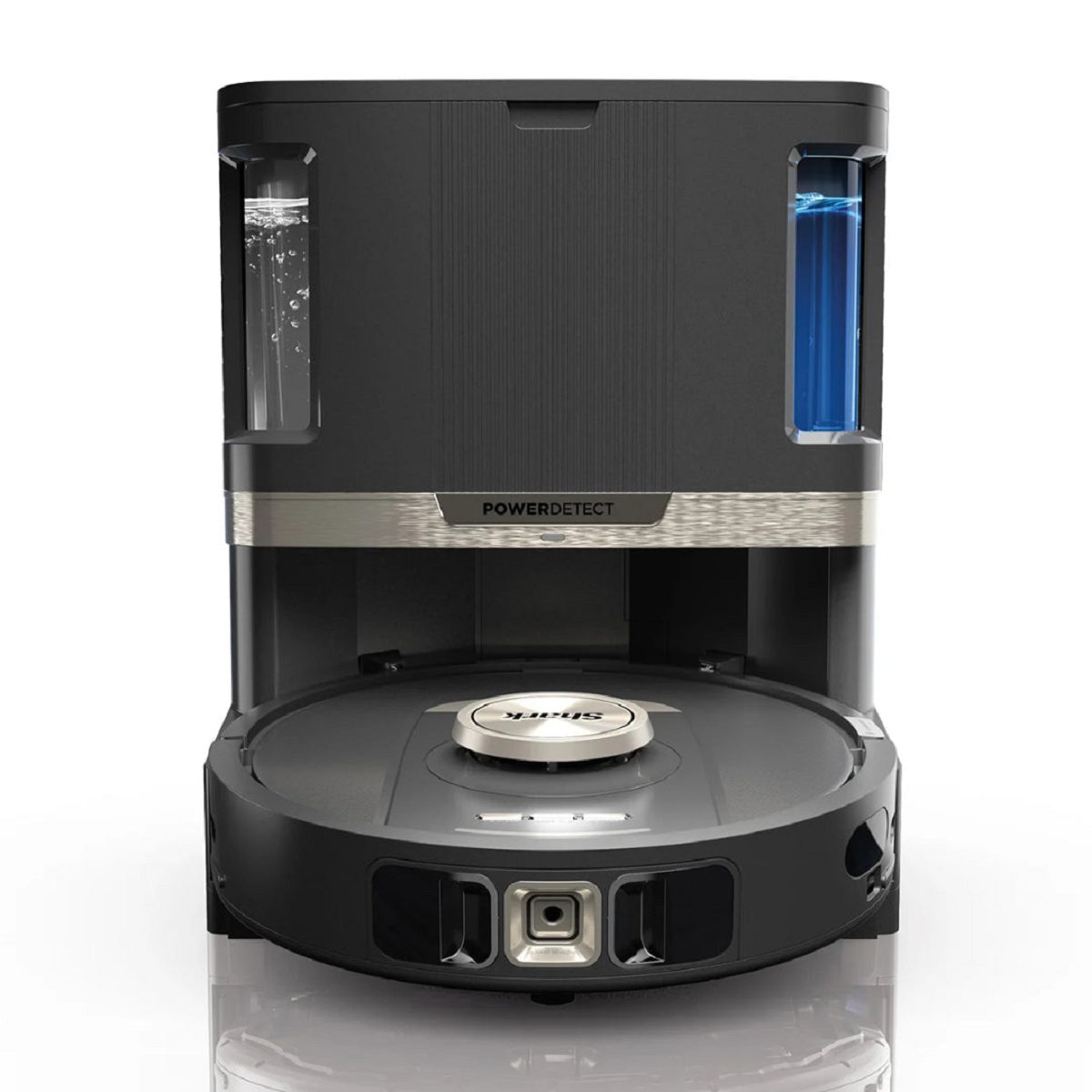 SHARK RV2800YEUK PowerDetect NeverTouch 2-in-1 Robot Vacuum Cleaner - Black & Silver